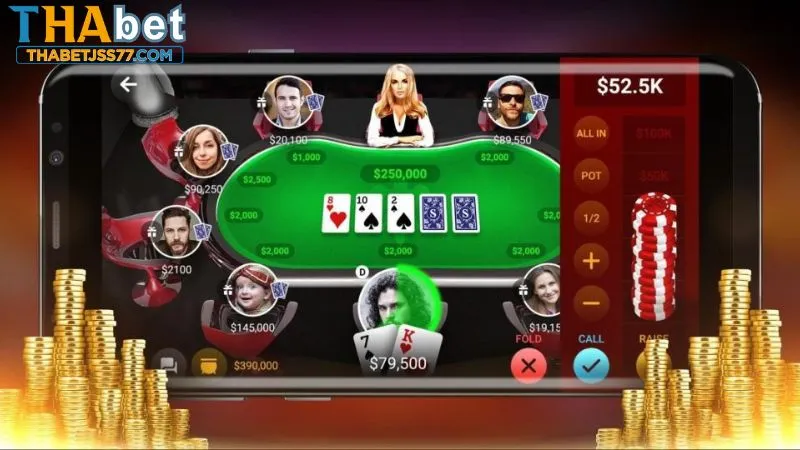 Game bài Poker có 4 vòng cược quan trọng